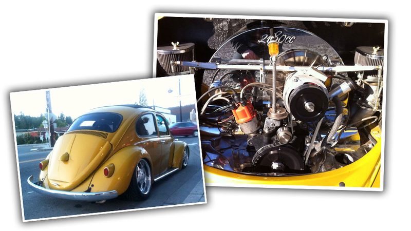 Illustration for article titled Chris Pratt Built Himself An Awesome Little Hot-Rod Beetle